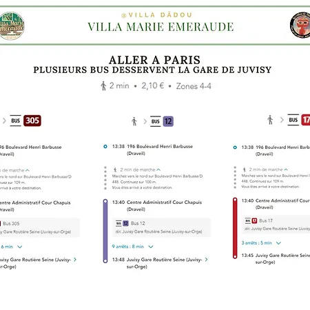 Luxury Marie Emeraude Paris Orly Jacuzzi Villa Draveil